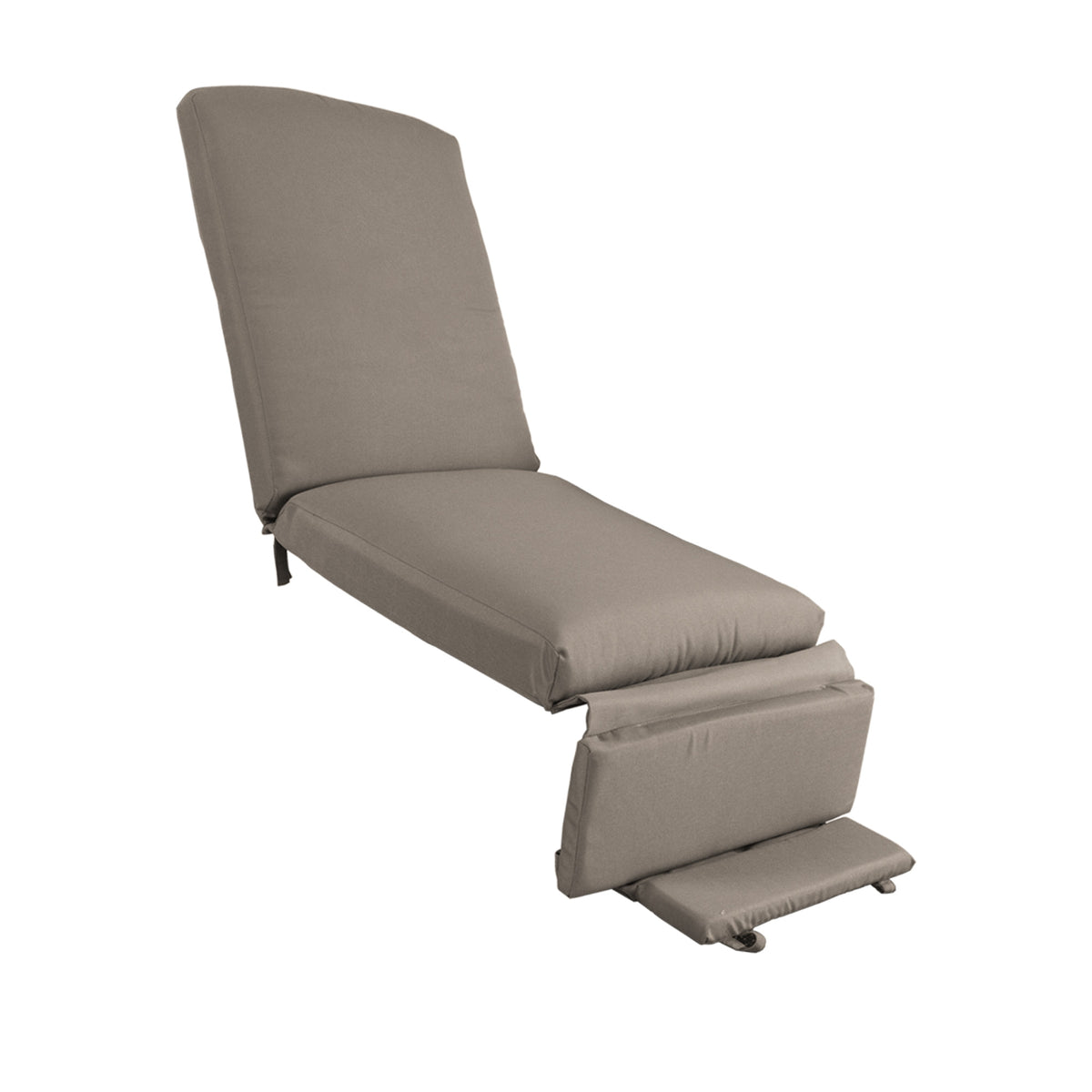 Kozyard Reclining Lounge Chair Cushion 3 Color Options Beige