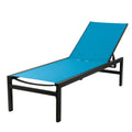 Kozyard Chaise Lounge Outdoor, Aluminum Outdoor Chaise Lounge, Flat Chaise Lounge Chair for Pools, Patio and Outdoor Lounging - Comfortable Patio Chair and Poolside Lounger